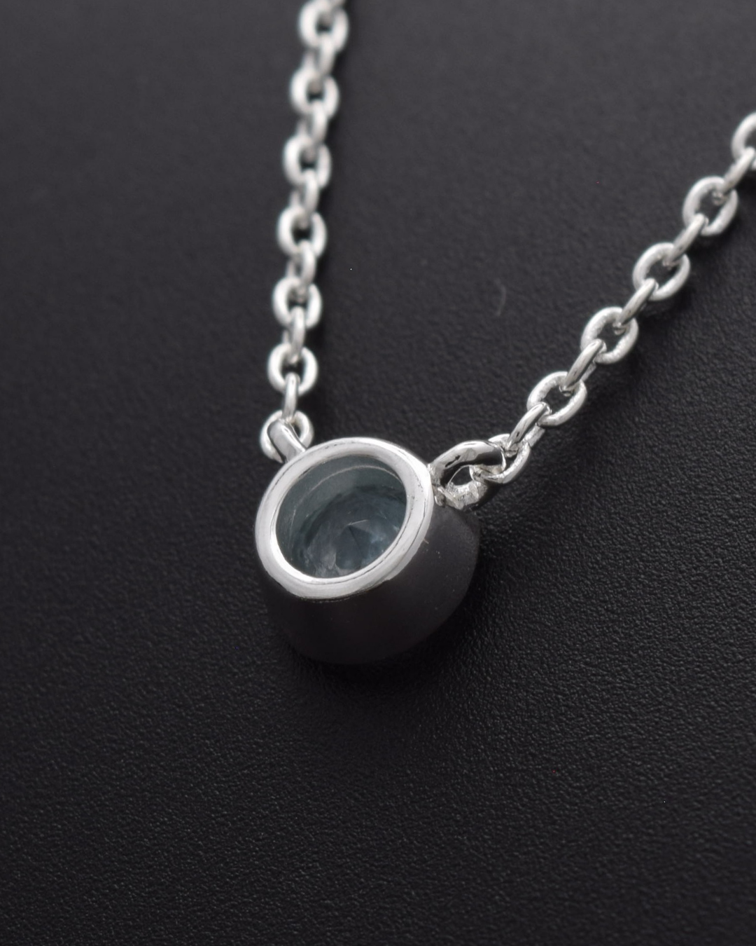 Aquamarine Aurora Birthstone Necklace | Silvaria
