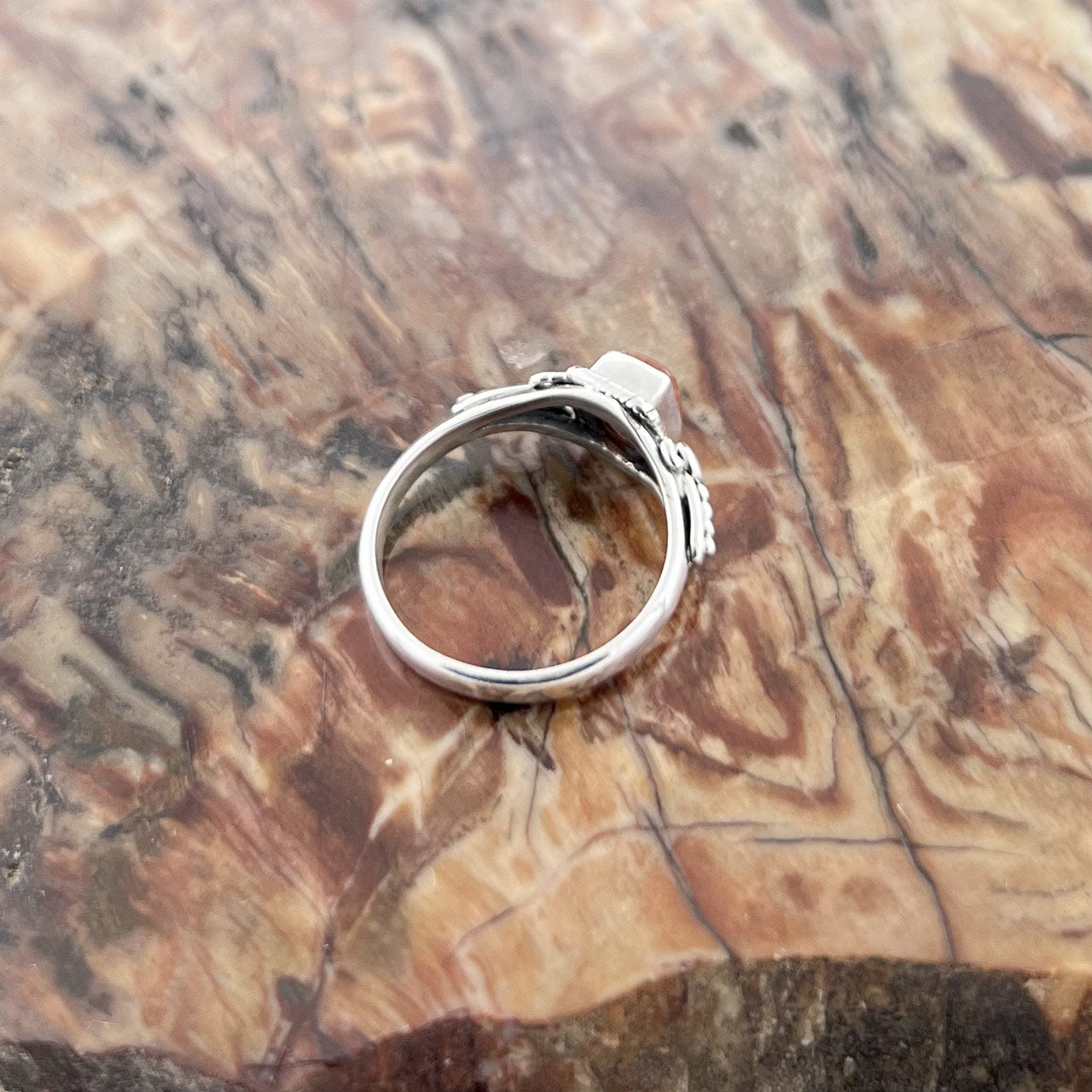 Sunstone Orion Sterling Silver Ring