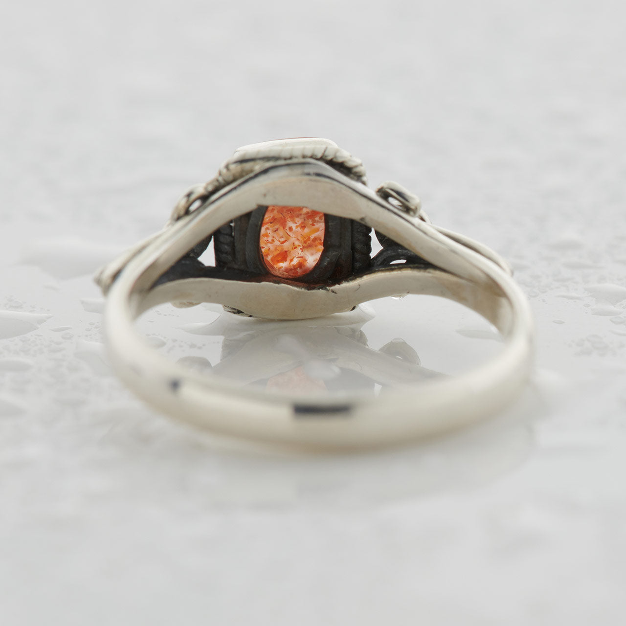 Sunstone Orion Sterling Silver Ring