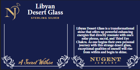 Libyan Desert Glass Rings