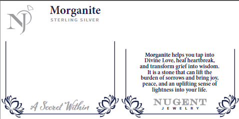 Morganite Sterling Silver Pendant
