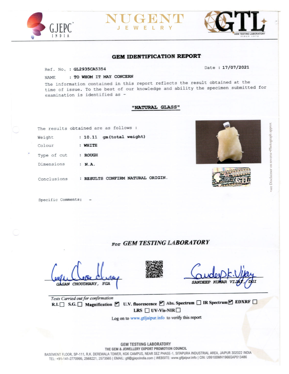 Libyan Desert Glass Pendant Sterling Silver