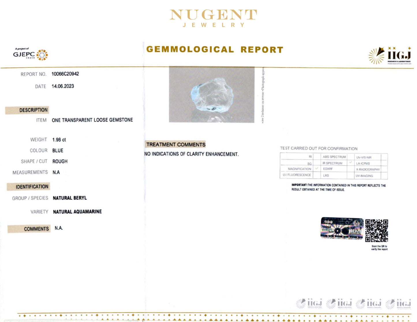 Aquamarine Sterling Silver Lotus 3.0