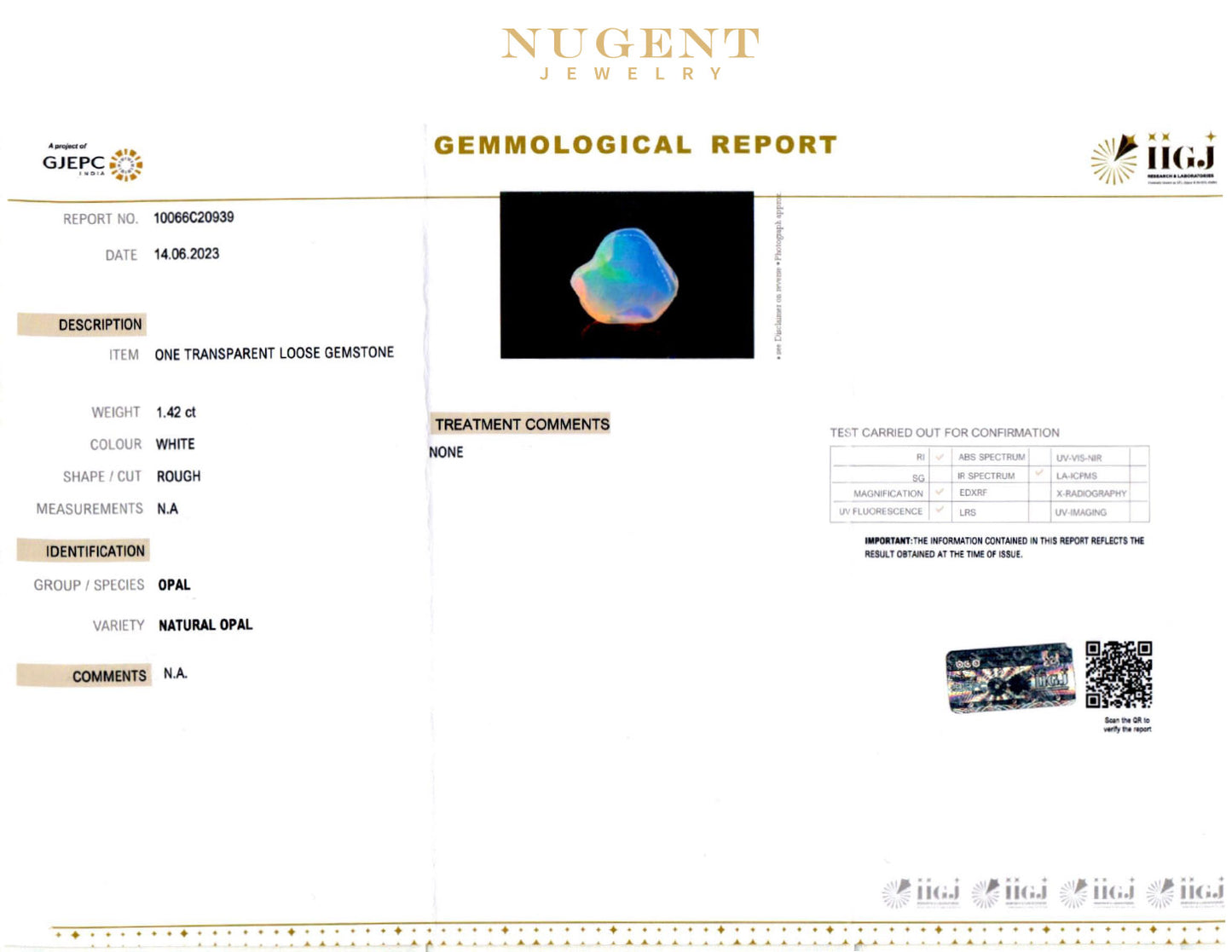 Ethiopian Opal 18K Vermeil Gold Wavy Ring