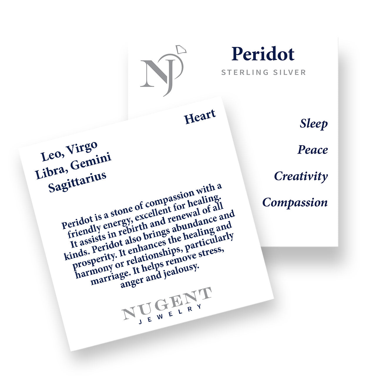 Peridot 10 Pack Of Cards