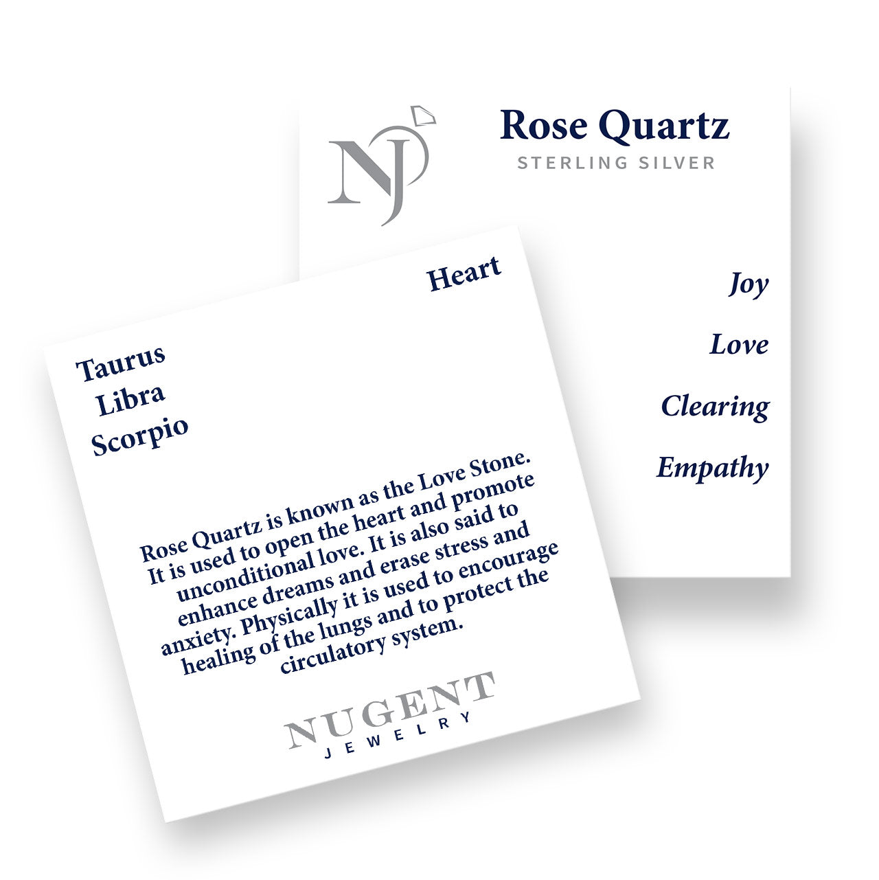 Rose Quartz 5 Pack Of Cards