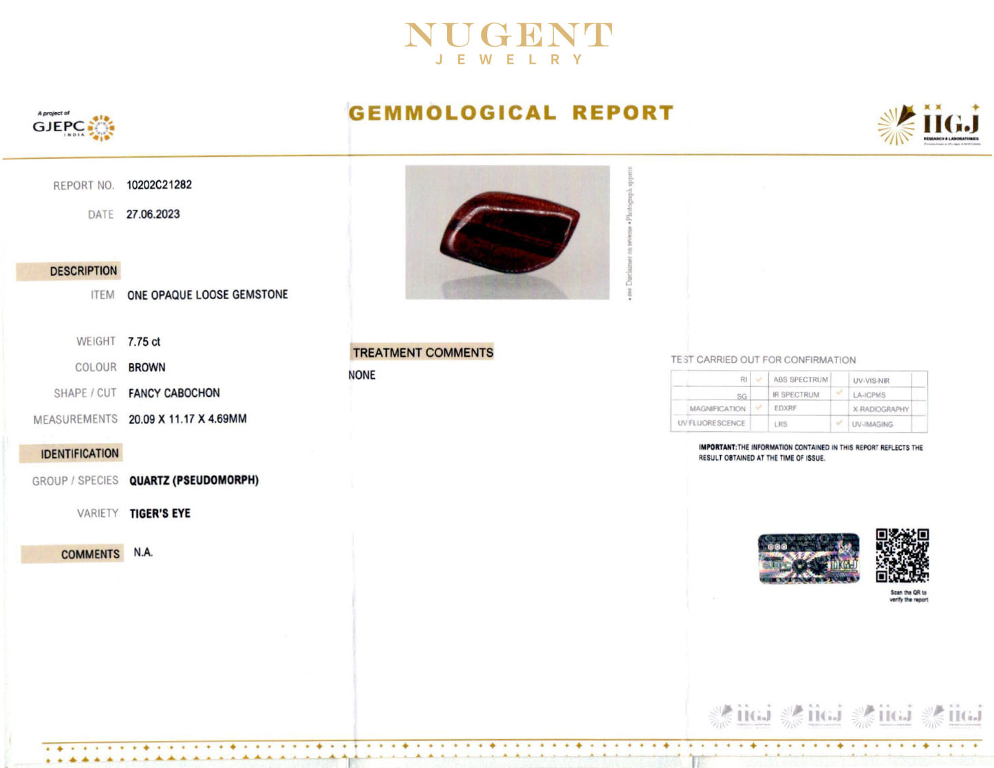 Red Tiger Eye Earrings Sterling Silver