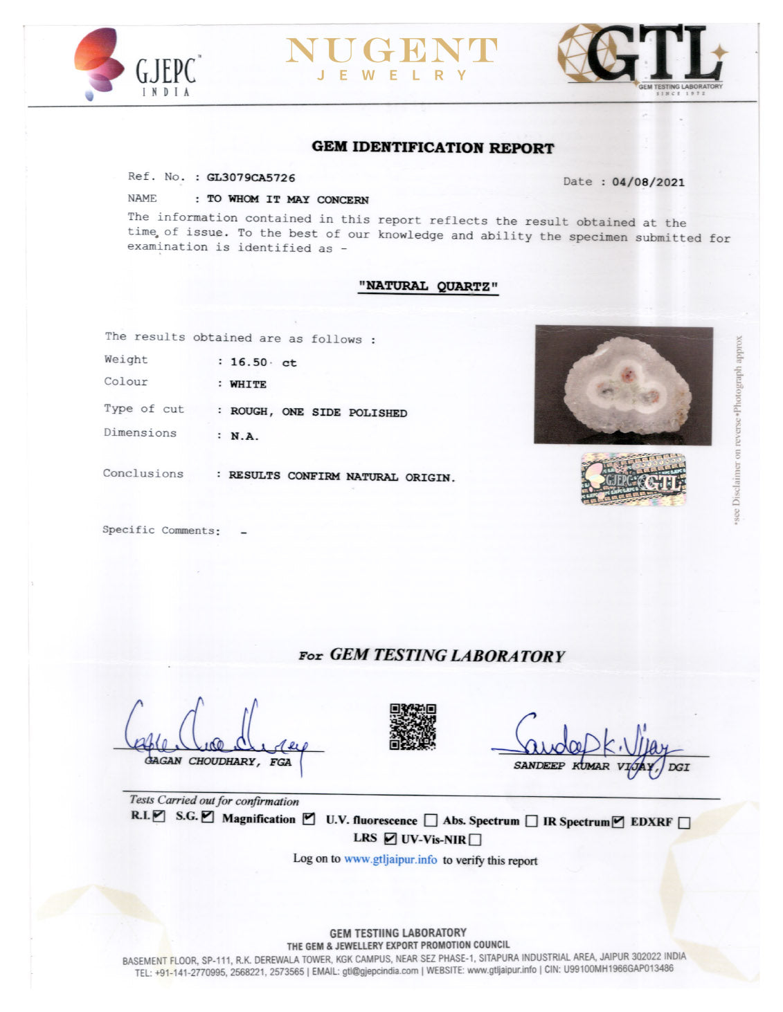 Solar Quartz Eye Sterling Silver Pendant