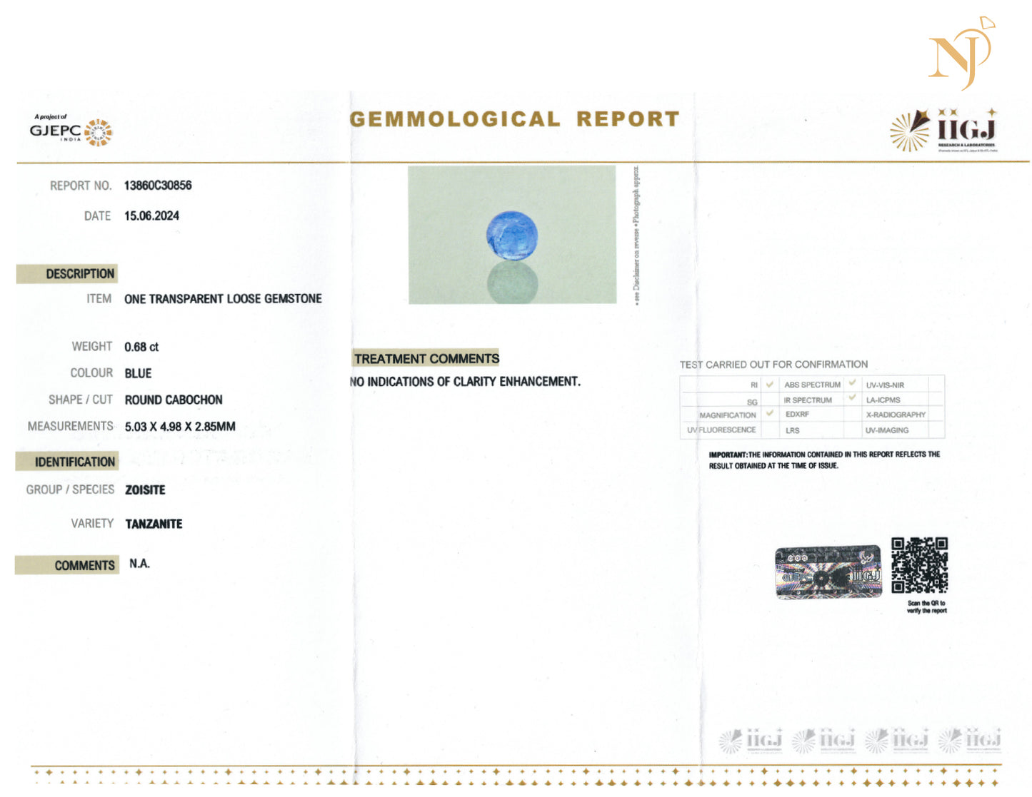 Tanzanite Sterling Silver Pendant