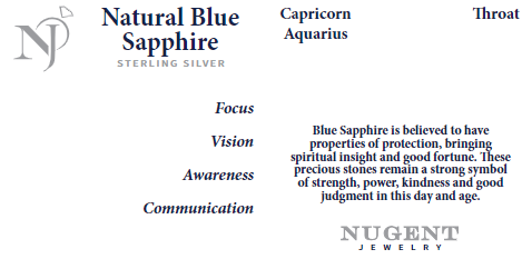 Sapphire Sterling Silver Lotus 3.0 Ring