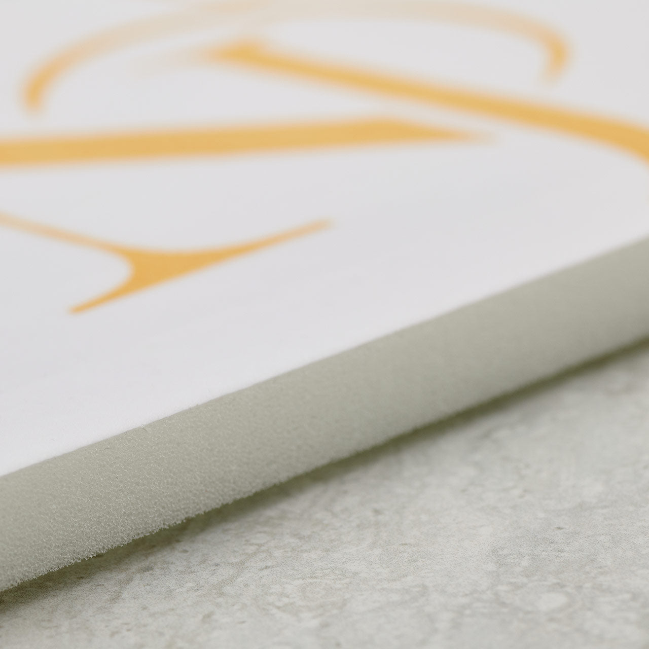 Stylish 72 Slot Ring Foam With Gold Nj Logo