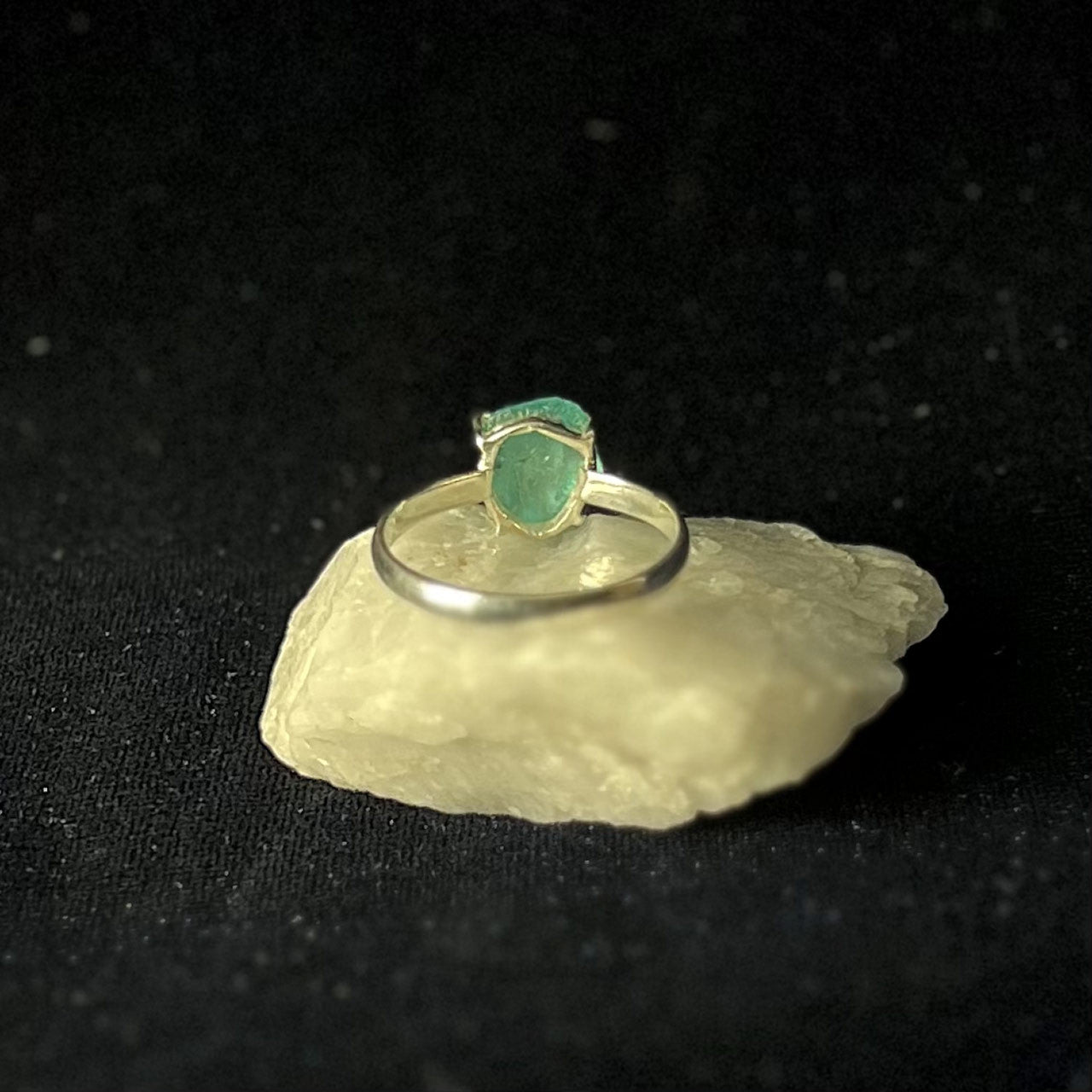 Neon Blue Apatite Rings Sterling Silver