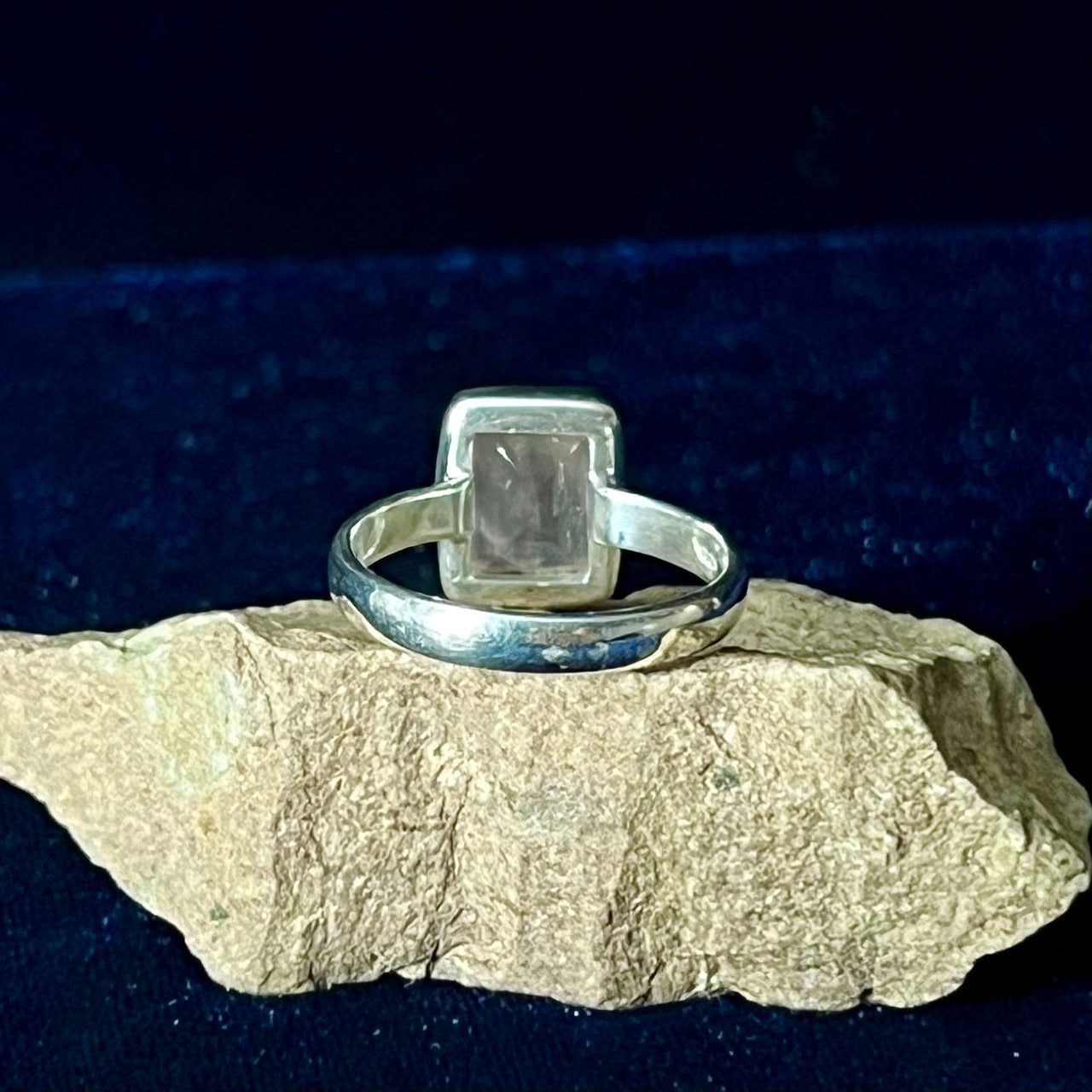 Rose Quartz Rings Sterling Silver