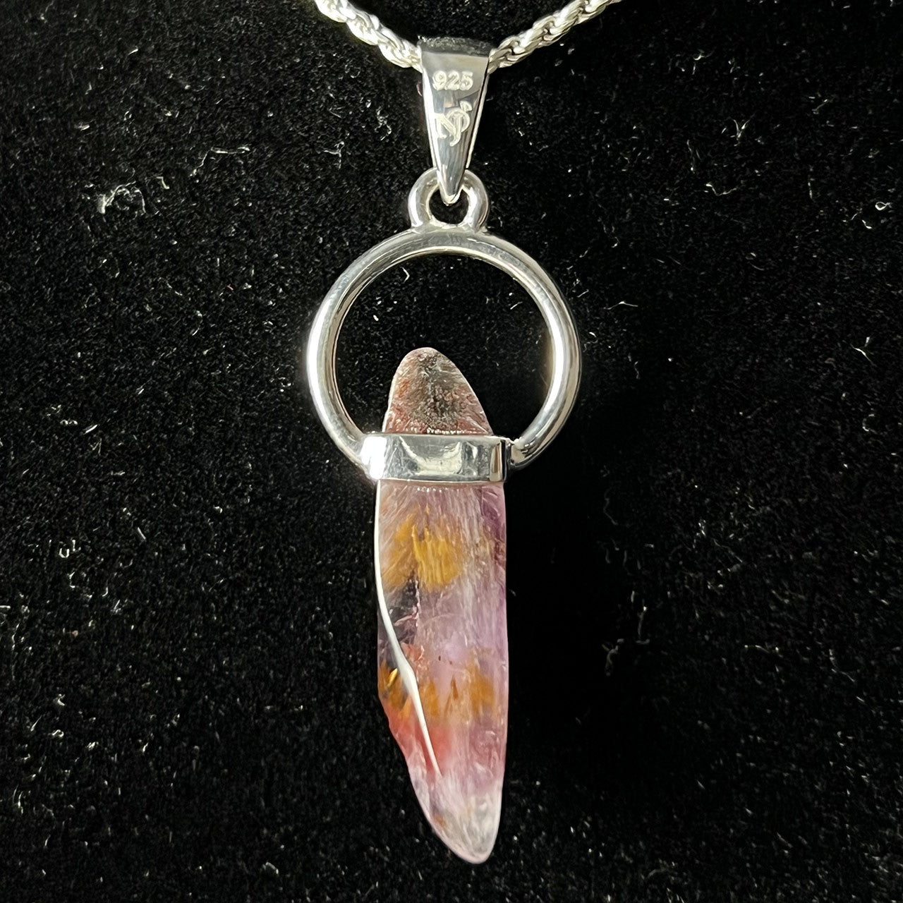 Super Seven Sterling Silver Pendant