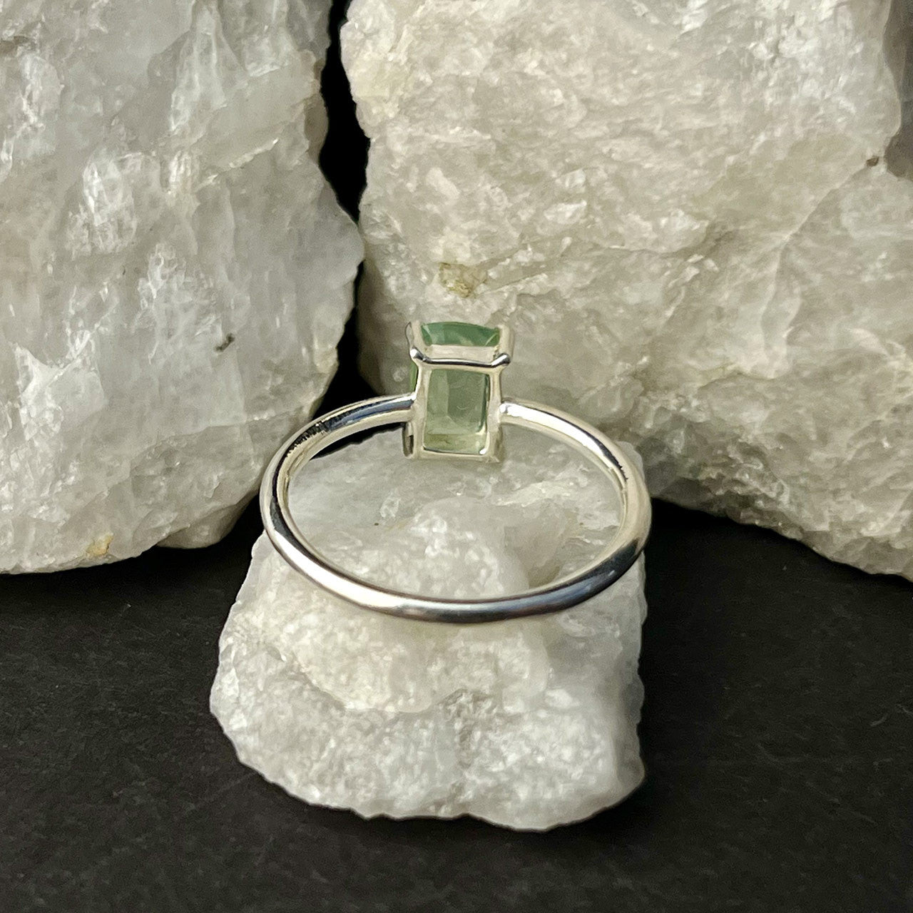 Mint Kyanite Ring
