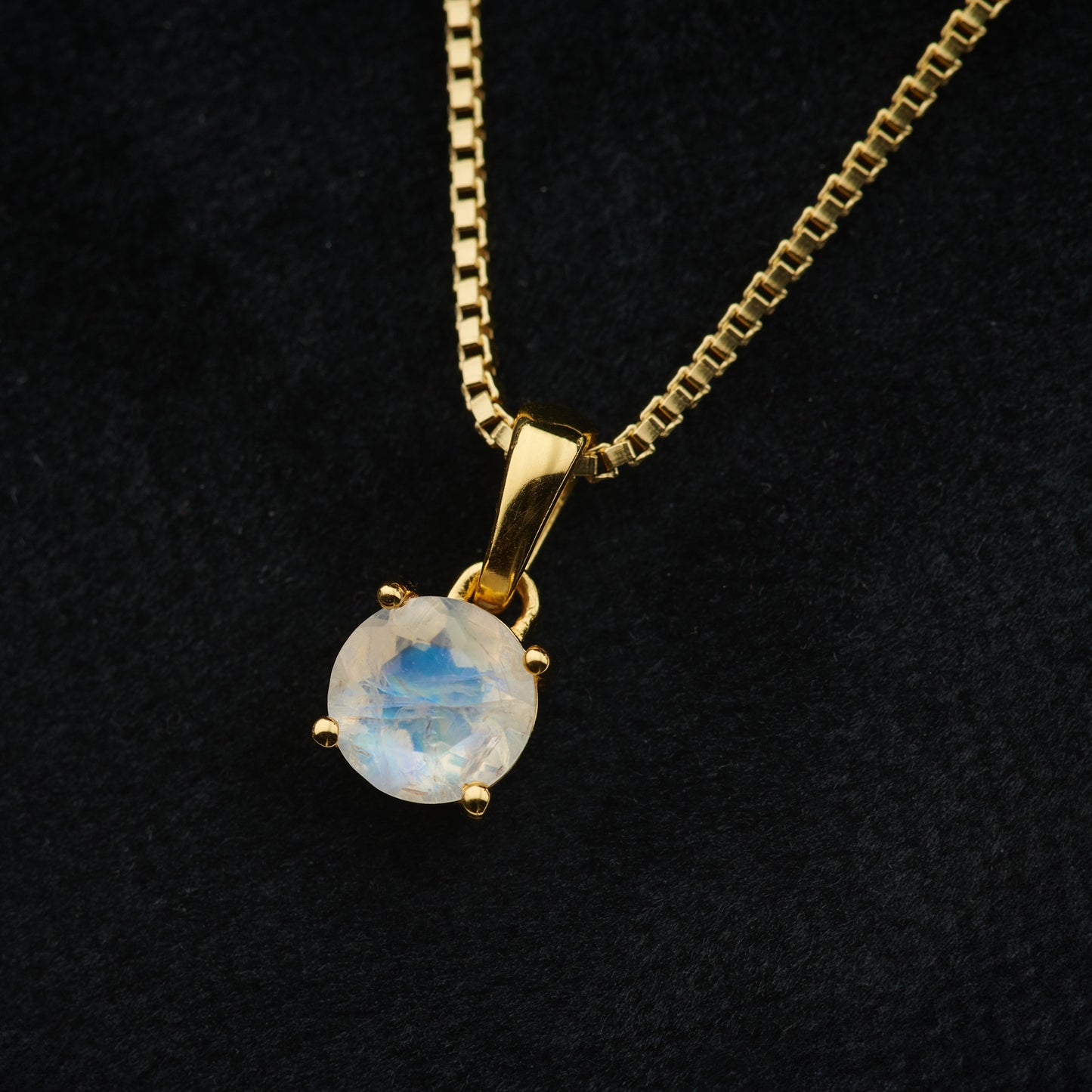 Moonstone Everyday Gold Pendant