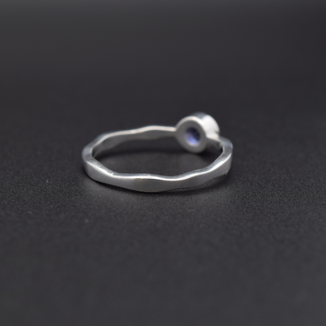 Silvaria Iolite Wavy Ring
