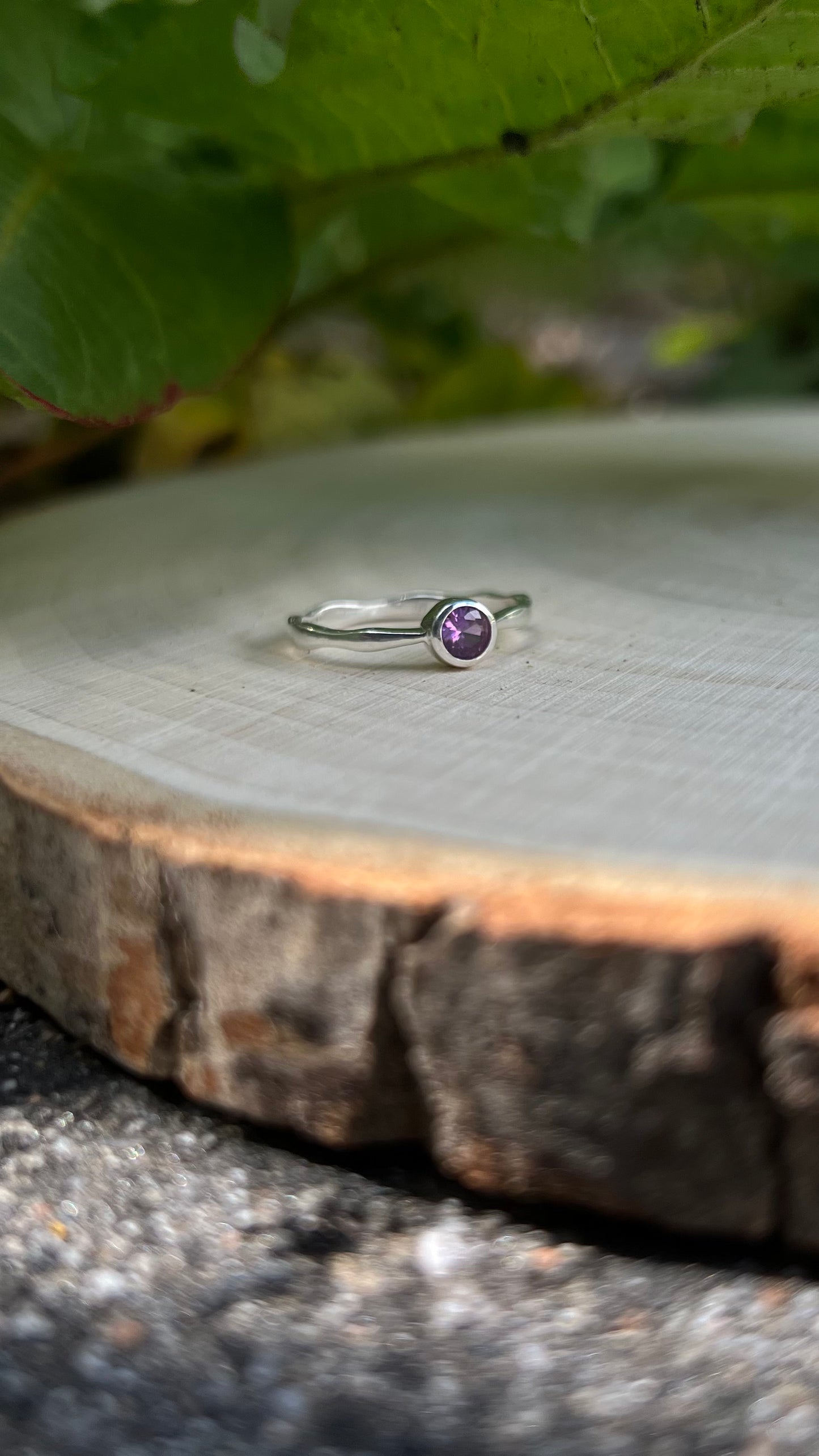 Silvaria Alexandrite Wavy Ring