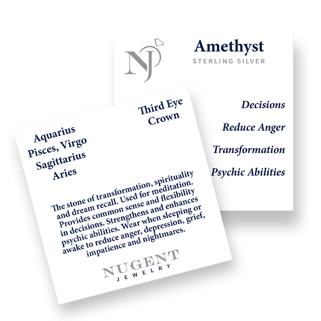 Amethyst Product Cards 10 Pack