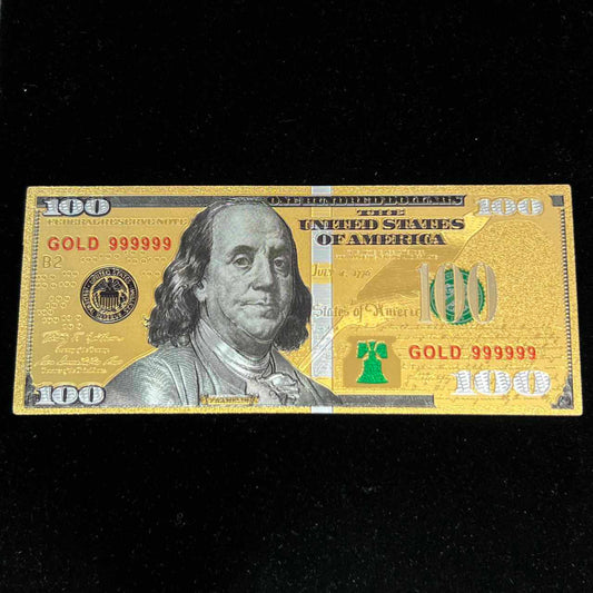 Gold/Black Prosperity Bills Pk. 100